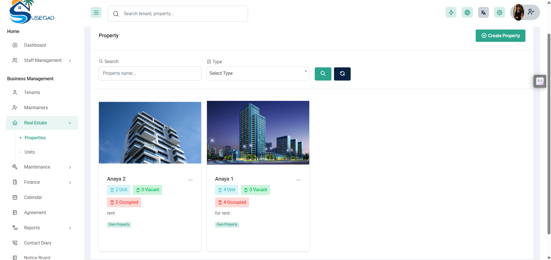 Susegad Properties